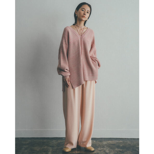 CLANE◇MIX COLOR STRING WIDE KNIT TOPS + 今年も話題の