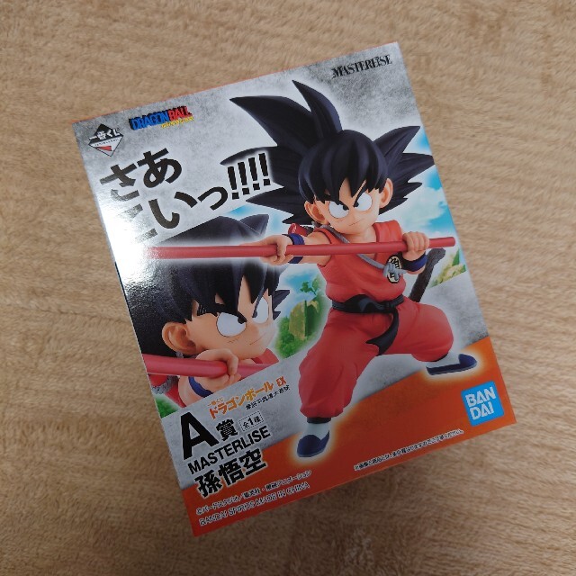 BANDAI(バンダイ)のドラゴンボールEX １番くじ　摩訶不思議大冒険　A賞　孫悟空 エンタメ/ホビーのおもちゃ/ぬいぐるみ(キャラクターグッズ)の商品写真