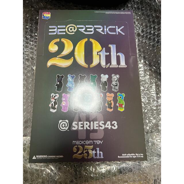 be@rbrick series 43新品 1箱 1box 24個入りベアブリック