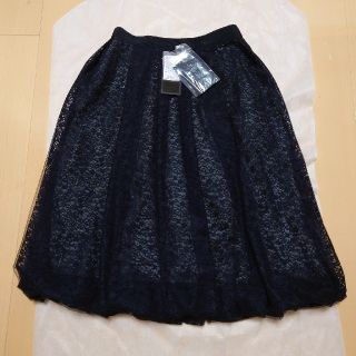 ルネ(René)のReneルネ♡レーススカート34新品タグ付(ひざ丈ワンピース)