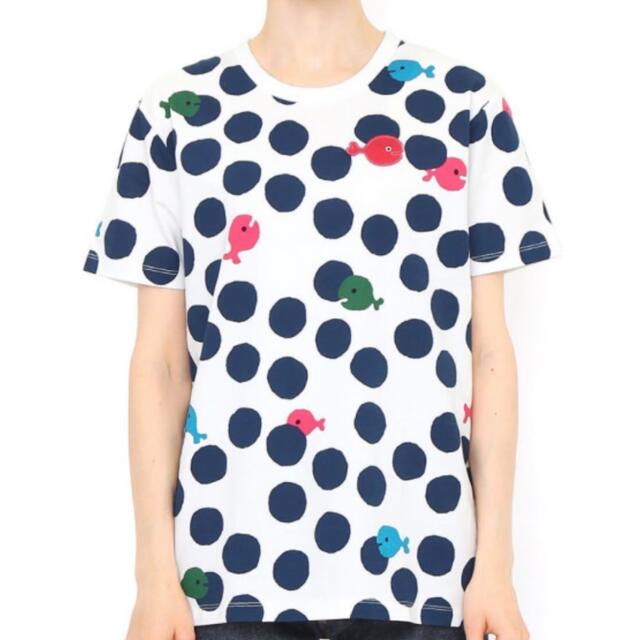 Design Tshirts Store graniph(グラニフ)のグラニフ　五味太郎　きんぎょがにげた　半袖Tシャツ　L レディースのトップス(Tシャツ(半袖/袖なし))の商品写真