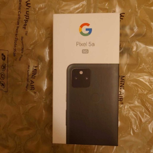 スマートフォン本体未使用 Google Pixel 5a 5G Mostly Black