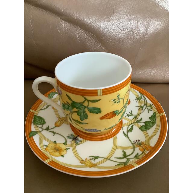 HERMES シエスタ デミタス エルメス SIESTA カップ & ソーサー HERMES シエスタ デミタス エルメス SIESTA カップ & ソーサー