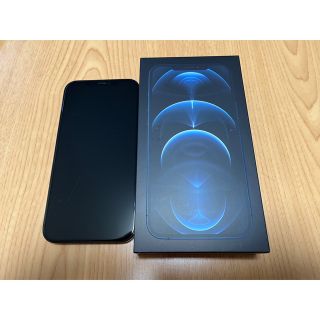 アイフォーン(iPhone)のiPhone12 Pro MAX 512GB ブルー色　SIMフリー(スマートフォン本体)