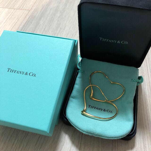 Tiffany & Co.(ティファニー)のティファニー　オープンハート　フープピアス レディースのアクセサリー(ピアス)の商品写真