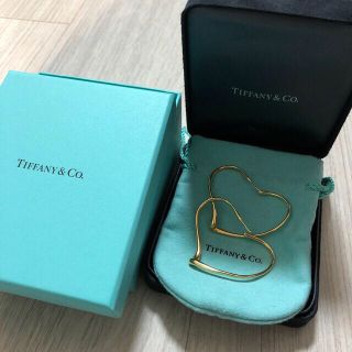 ティファニー(Tiffany & Co.)のティファニー　オープンハート　フープピアス(ピアス)