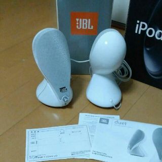 JBL duet アダプター欠品 元箱·保証書·取説付(スピーカー)