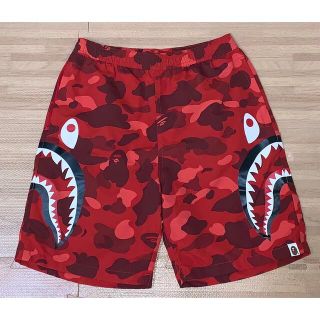 A BATHING APE - ☆激レア☆美品☆ APE シャーク ハーフパンツ A BATHING APE - ☆激レア☆美品☆ APE シャーク ハーフパンツ