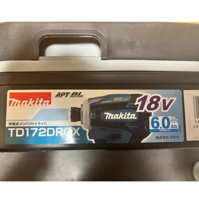 makita インパクトドライバ TD172DRGX 18V