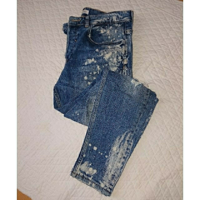 ZARA(ザラ)のZARA デニム スキニー パンツ ブルー メンズのパンツ(デニム/ジーンズ)の商品写真