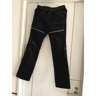 ピースナウ　ヒザあき　パンツ　ズボン　ファスナー(カジュアルパンツ)