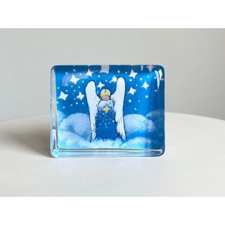 イッタラ(iittala)の天使のガラスカード In Angels Thoughts ヘルヤ アラビア(置物)