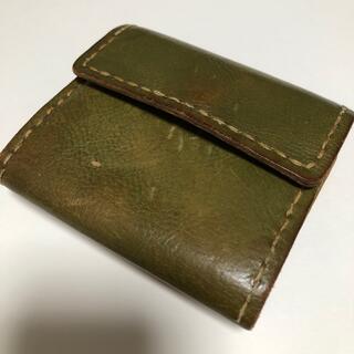 使い込んだ皮のお財布　お値下げしました🎵(折り財布)