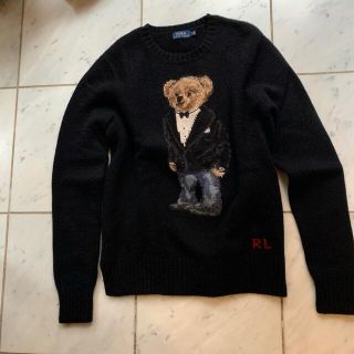 ポロラルフローレン(POLO RALPH LAUREN)のラルフローレン　ポロベア　タキシード　ウール　S(ニット/セーター)