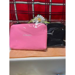 シャネル(CHANEL)のCHANELノベルティポーチ2点セット(ノベルティグッズ)