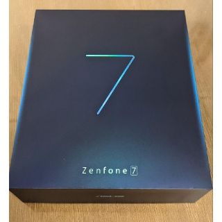 エイスース(ASUS)の【美品】Zenfone7☆オーロラブラック☆国内版SIMフリー☆おまけ付(スマートフォン本体)