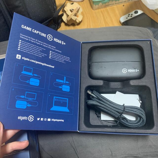 elgato HD60S+ スマホ/家電/カメラのPC/タブレット(PC周辺機器)の商品写真