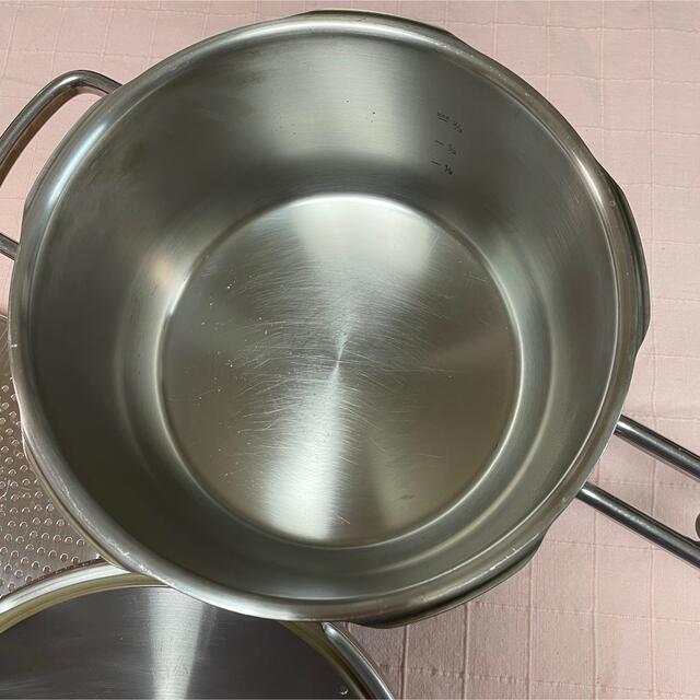 タッパーウェア   パーフェクトキッキン　圧力鍋　５Ｌ インテリア/住まい/日用品のキッチン/食器(鍋/フライパン)の商品写真