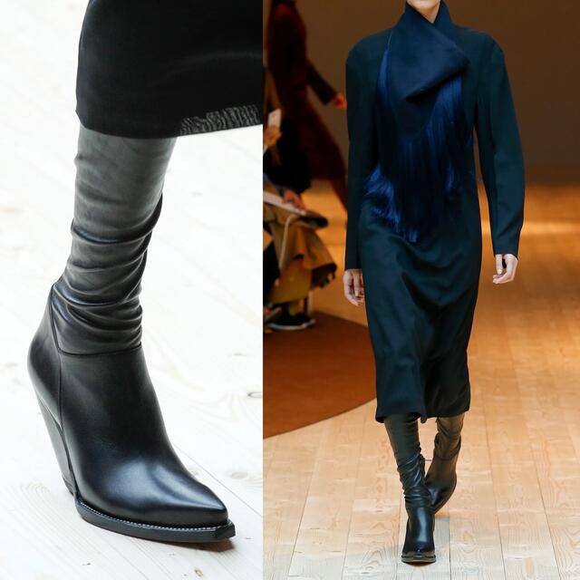 celine(セリーヌ)のCéline 2017 Fall Cowboy Knee High Boots レディースの靴/シューズ(ブーツ)の商品写真