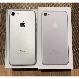 アイフォーン(iPhone)のてらちゃん様専用　指紋認証SIMフリーiphone7 シルバー32G 本体(スマートフォン本体)