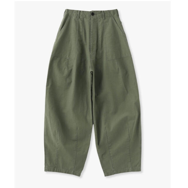 Ron Herman(ロンハーマン)のRHC Wide Military Pants カーキXS レディースのパンツ(ワークパンツ/カーゴパンツ)の商品写真