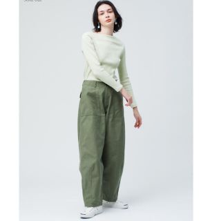 ロンハーマン(Ron Herman)のRHC Wide Military Pants カーキXS(ワークパンツ/カーゴパンツ)