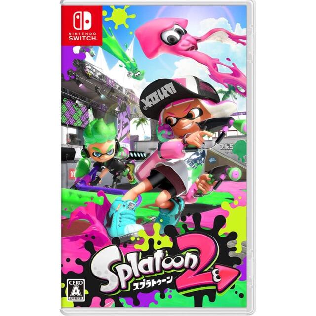 Nintendo Switch(ニンテンドースイッチ)のスプラトゥーン2 ニンテンドーSwitch ソフト エンタメ/ホビーのゲームソフト/ゲーム機本体(家庭用ゲームソフト)の商品写真