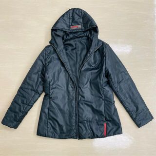 PRADAプラダ花柄ナイロンジャケットシャカシャカウィンドブレーカー-