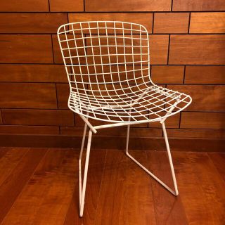 イームズ(EAMES)のハリーベルトイア　サイドチェア　knoll ノル社(ダイニングチェア)