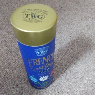 TWG 紅茶空き缶空き箱セット　French earl grey tea(容器)