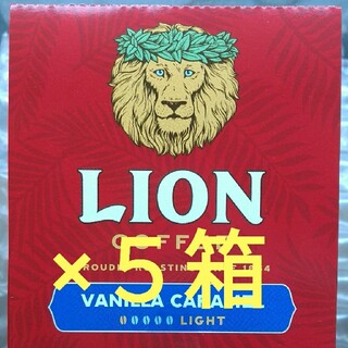 ライオン(LION)のライオンバニラキャラメルドリップコーヒー(コーヒー)