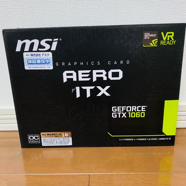 MSI GeForce GTX 1060 AERO ITX 6G OC