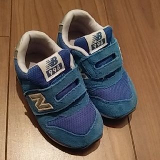 ニューバランス(New Balance)のニューバランス ベビーシューズ ブルー 13cm(スニーカー)