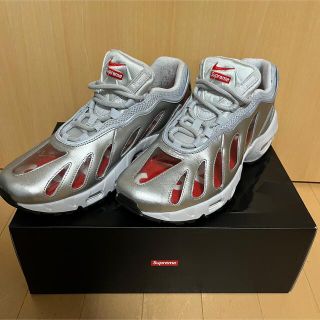 シュプリーム(Supreme)のsupreme NIKE airmax96 silver 28.0cm(スニーカー)