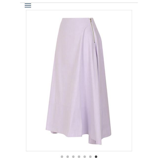 MADISONBLUE(マディソンブルー)のMADISONBLUE MI-MOLLET FLARE SKIRT PASTEL レディースのスカート(ロングスカート)の商品写真