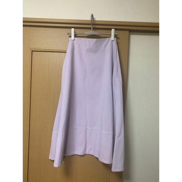 MADISONBLUE(マディソンブルー)のMADISONBLUE MI-MOLLET FLARE SKIRT PASTEL レディースのスカート(ロングスカート)の商品写真