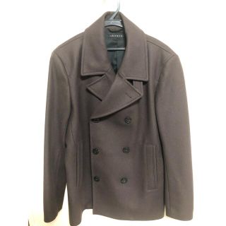 【美品】Theory セオリー Pコート ダークグレー系 XSサイズ