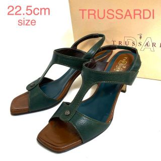 トラサルディ(Trussardi)のTRUSSARDI トラサルディ ミュール ヒール 9196(サンダル)