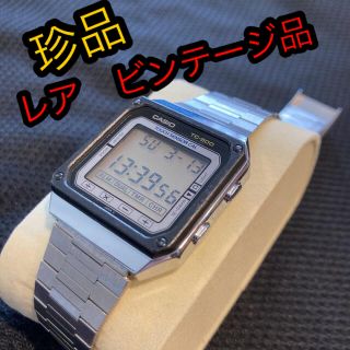 カシオ(CASIO)の珍品　ビンテージ品　CASIO 腕時計 カシオ　TC-500 カリキュレーター(腕時計(デジタル))