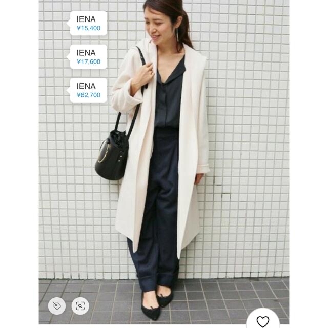 印象のデザイン 新品 SLOBE IENA HAMILTONダブルフェイスフードコート