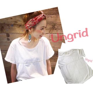 アングリッド(Ungrid)のUngrid フリンジTOPS(Tシャツ(半袖/袖なし))