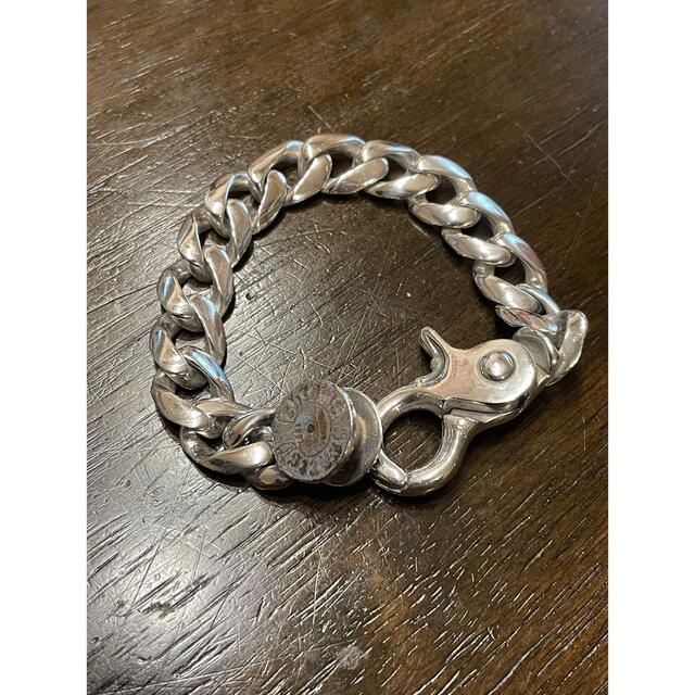 Chrome Hearts(クロムハーツ)の最初期　オールド　クロムハーツ  クリップ　ブレスレット　13リンク メンズのアクセサリー(ブレスレット)の商品写真