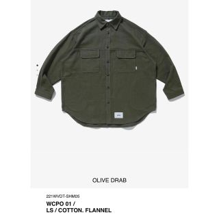 wtaps wcpo 01 olive drab 2