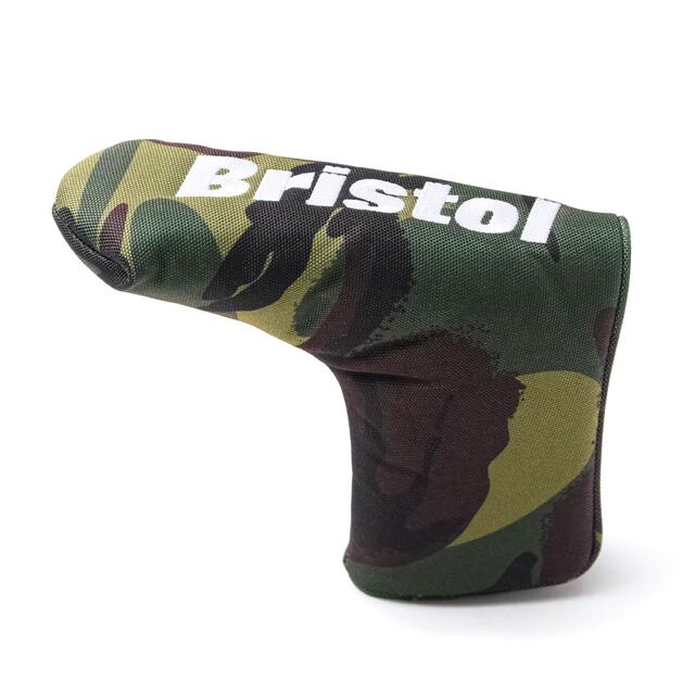 F.C.Real Bristol  PUTTER HEAD COVER カーキ