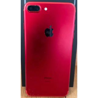 Apple - iPhone7 PlusRed 128GB Simロッ解除済/付属品3点未使用の通販