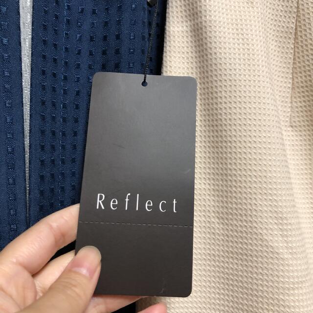 ReFLEcT(リフレクト)の新品未使用　タグ付き　リフレクト　7号　膝丈　スカート  フォーマル　アイボリー レディースのスカート(ひざ丈スカート)の商品写真