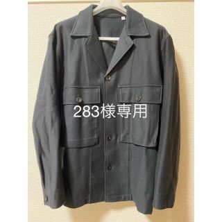 ユニクロ(UNIQLO)の超人気品　21ss  ジャージーシャツジャケット　(ミリタリージャケット)