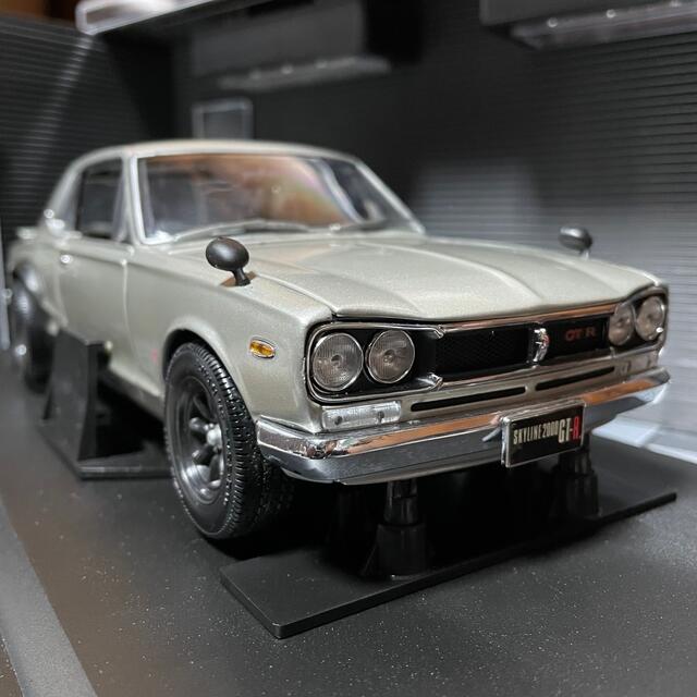 正規品直輸入】 京商 1 18 日産 スカイライン 2000GT-R ワイドホイール ...