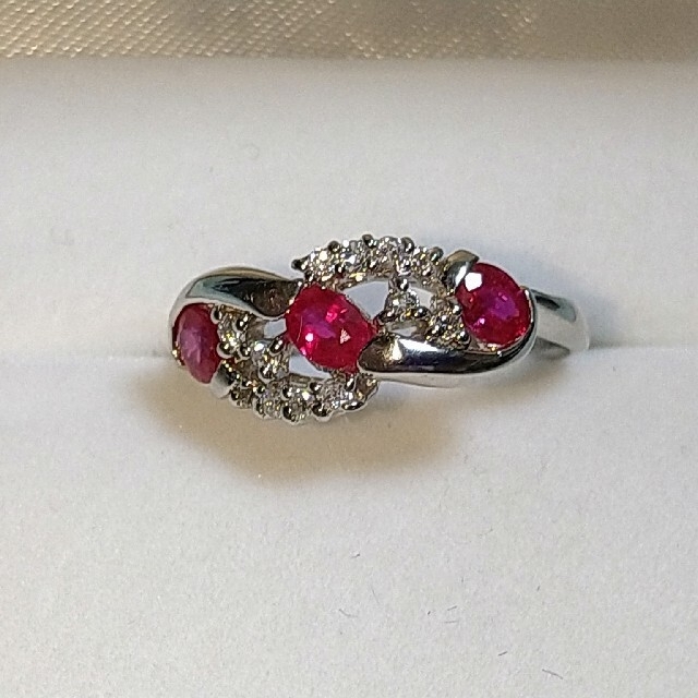 けすること ヤフオク! リング 0.62ct ダイヤ 0.32ct Pt900 - 1-9 天然 売れ済オンライン 美品 ネックレス ツツミ 0.62カラット ネックレス
