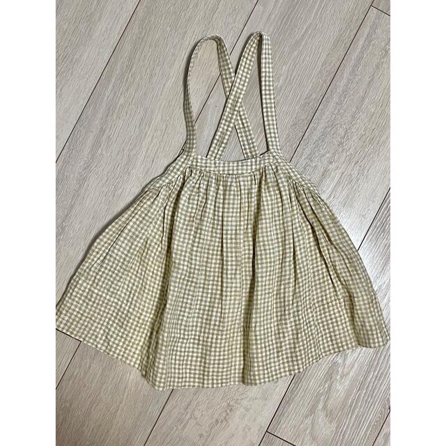 soor ploom eloise pinafore ストライプ 吊りスカート